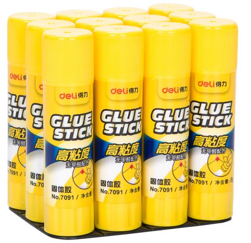 得力(deli) 7091 办公用品 强力固体胶 胶棒
