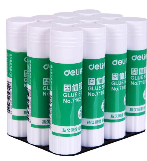 得力(deli) 7102 PVA材质固体胶棒21g